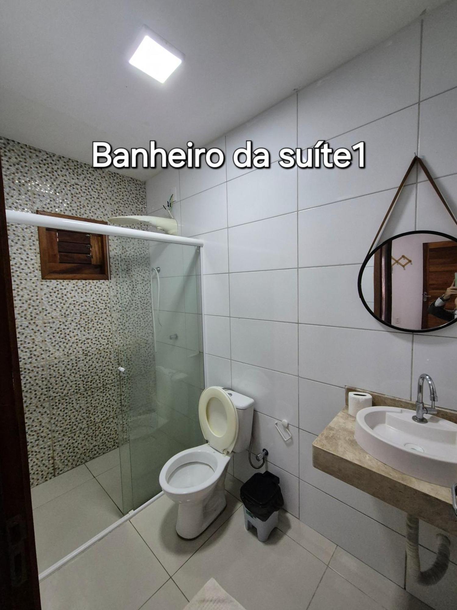 Casa Na Praia Com Vista Para O Mar Luis Correia Exteriör bild