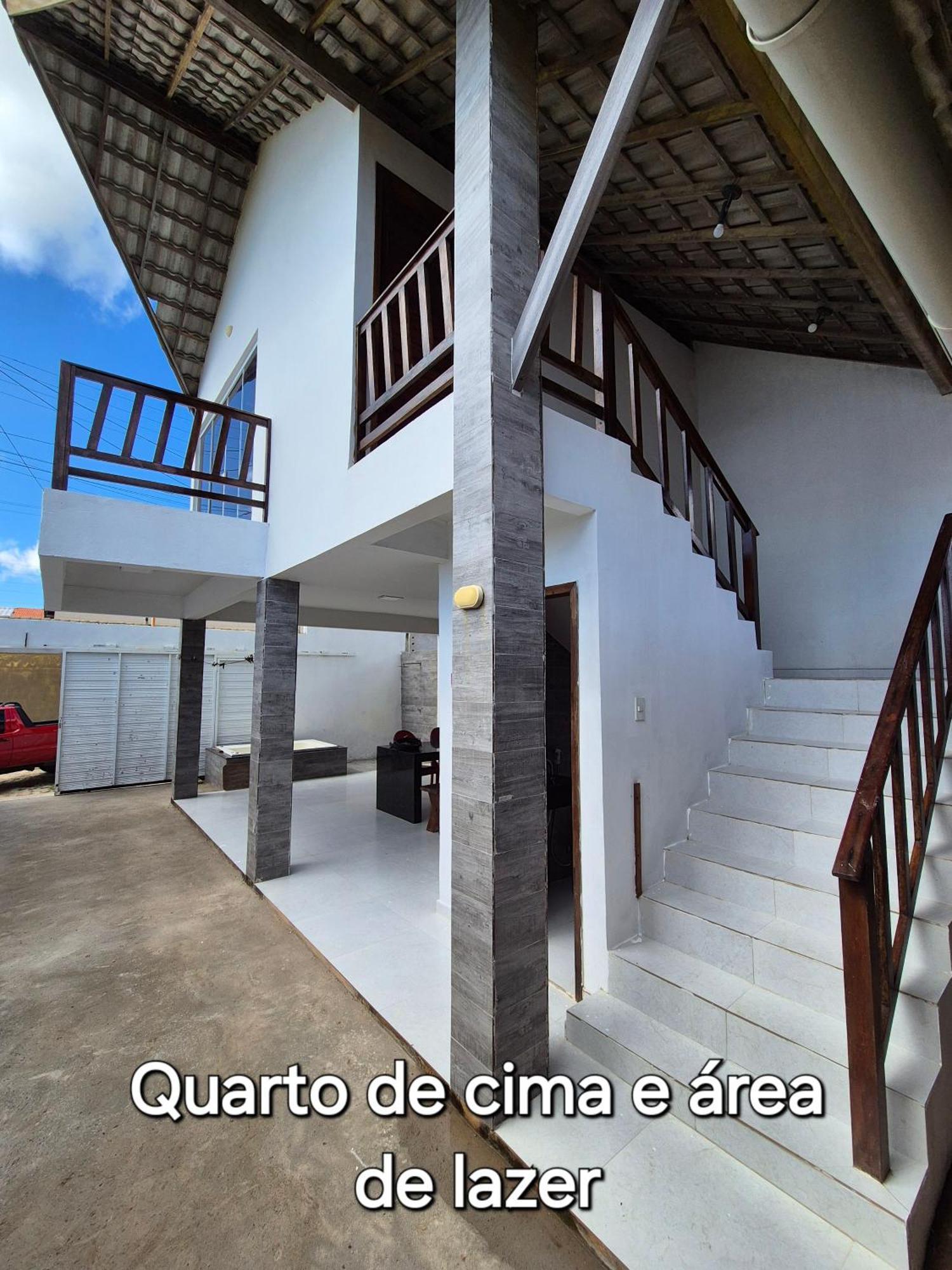 Casa Na Praia Com Vista Para O Mar Luis Correia Exteriör bild