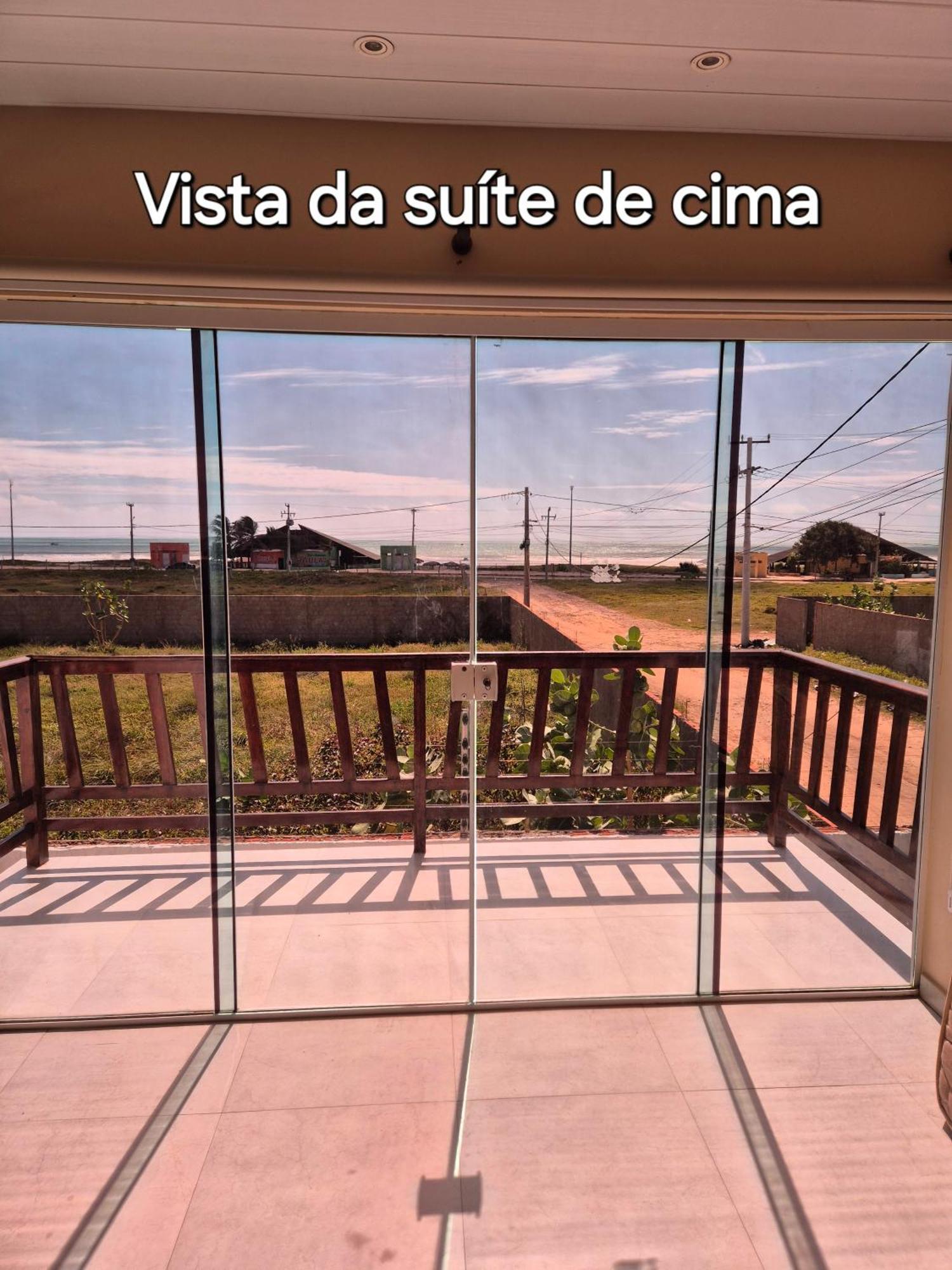 Casa Na Praia Com Vista Para O Mar Luis Correia Exteriör bild